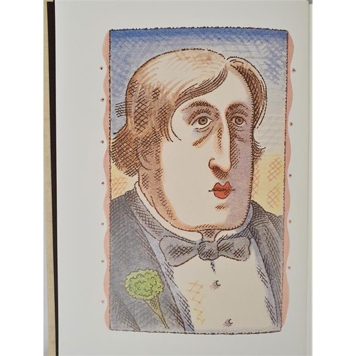 675 - Oscar Wilde, 3 vols Folio set of his works in slip case, large 8vo, 1993, exceptional vols in mint c... 