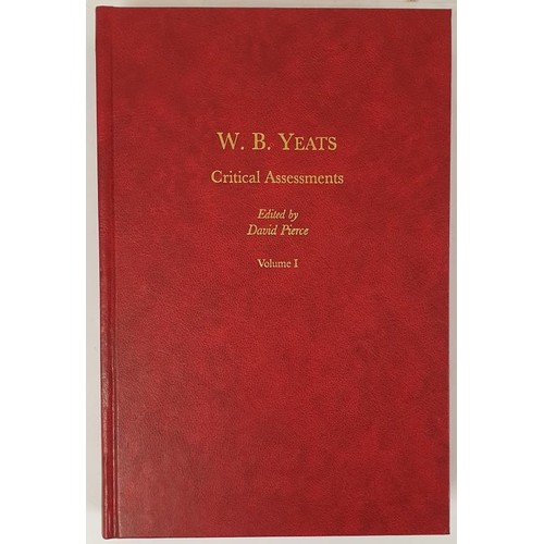 676 - WBY critical assessments; 4 vols, rexine, 8vo, in publisher's card box, 24 cm, xxx, 678 + ix, 597 + ... 