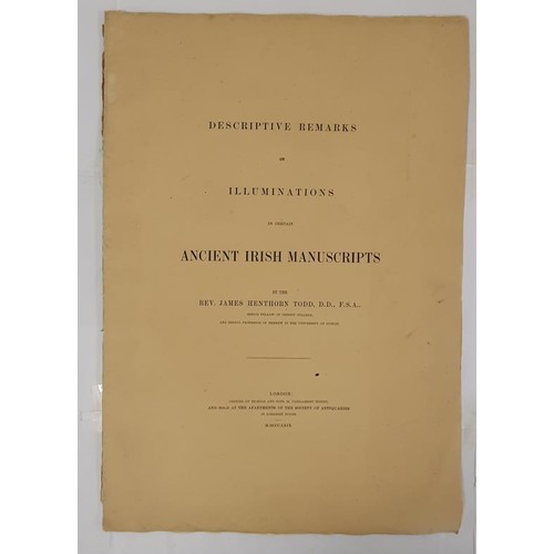 684 - Illuminations on Certain Ancient Irish Manuscripts. James Henthorn Todd. Published by Nichols and So... 