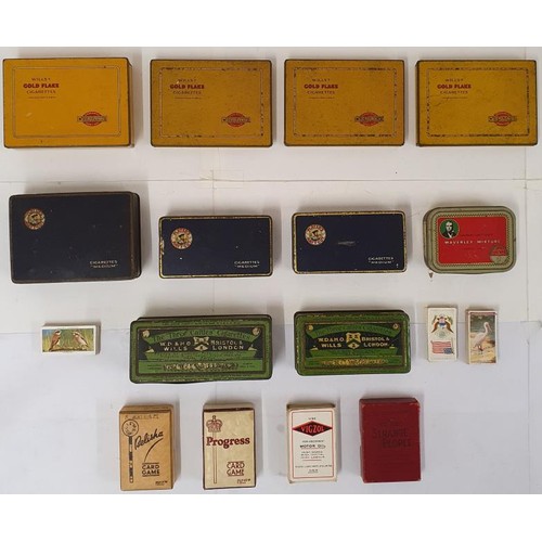 22 - Collection of Player's Please, Willls's Gold Flake and similar advertising items, along with a colle... 