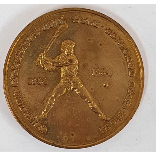 66 - 1884-1984 G.A.A. Centenary Medallion