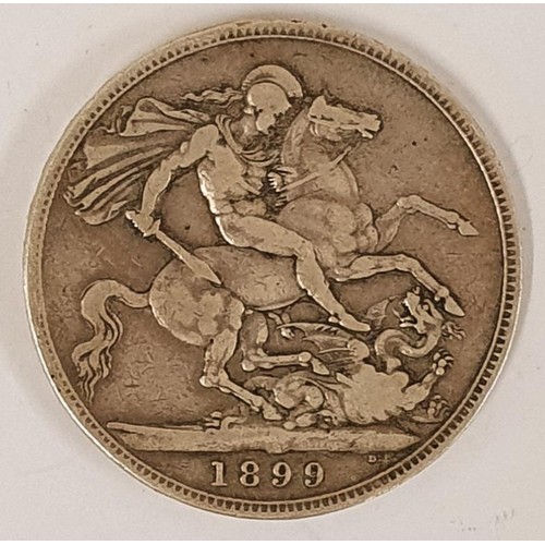 90 - 1899 Victorian Silver Crown