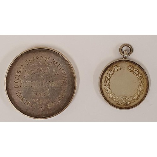 106 - 1930 Limerick Horse Show Butter Section 1st Prize, Class D Medal, Hallmarked Silver; and 1905 Limeri... 