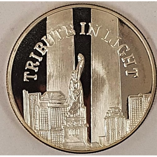 125 - Coins of America Tribute in Light 1 oz 31.1 grams .999 Fine Silver