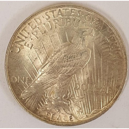 128 - 1922 Silver Peace Dollar