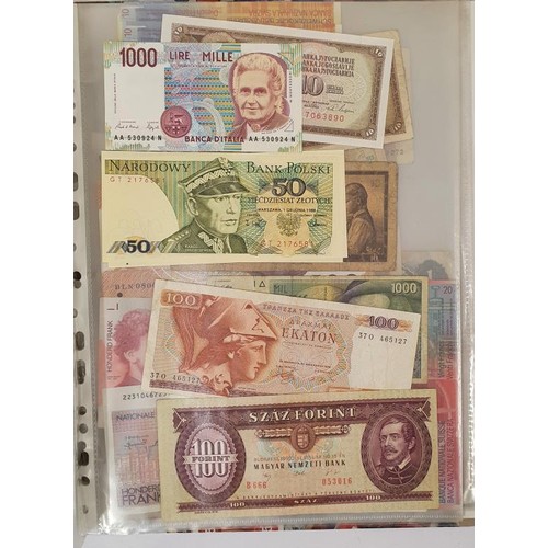 138 - Album of World Banknotes and Coins