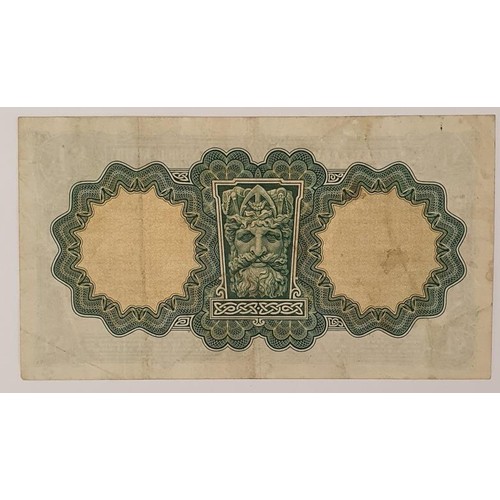 143 - Lady Lavery £1 Bank Note - War Code P, 7.11.41