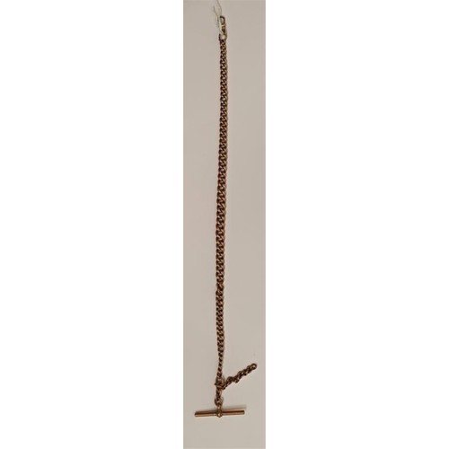 160 - 9ct Gold Albert Chain, c.30cm long, c.29grams
