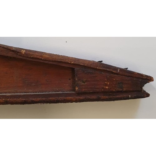 205 - A Complete Wooden Aileron Rib, from the Vickers Vimy Bomber, flown by Alcock & Browne across the... 