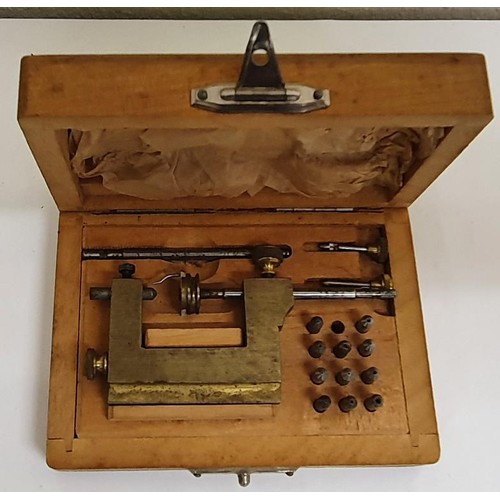 219 - Collection of Watch Makers Tools such as Bergeon 30075 Reamers (Pivot Smoothing Broaches); Bergeon 3... 