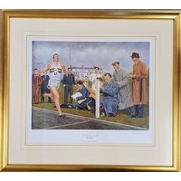 Sold at Auction: Framed print of Olympic Posters from 1904-2004, overall  size c.22.5in x 29.