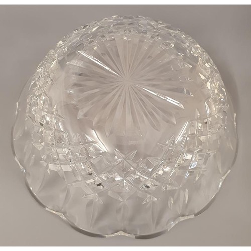 354 - Waterford Crystal Centre Bowl, c.23cm diameter