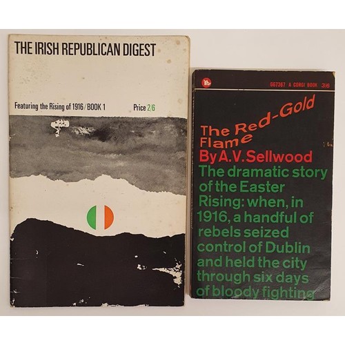 12 - A.V. Sellwood. The Red Gold Flame. The Dramatic Story of The Easter Rising 1966. 1st and The Republi... 