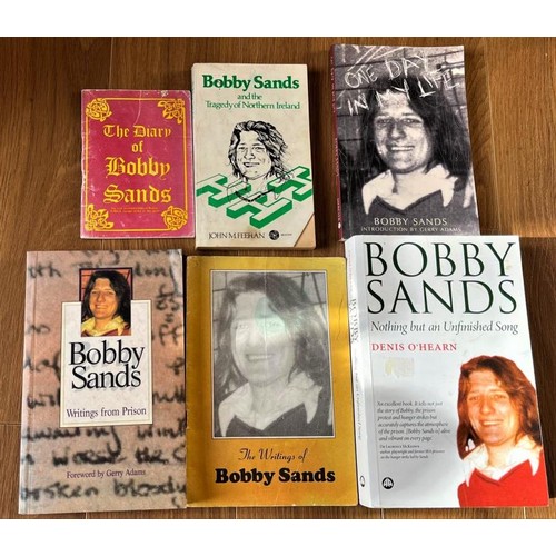 30 - A selection of Bobby Sands Books. Bobby was an MP when he was a prisoner in the H-Block prison and d... 