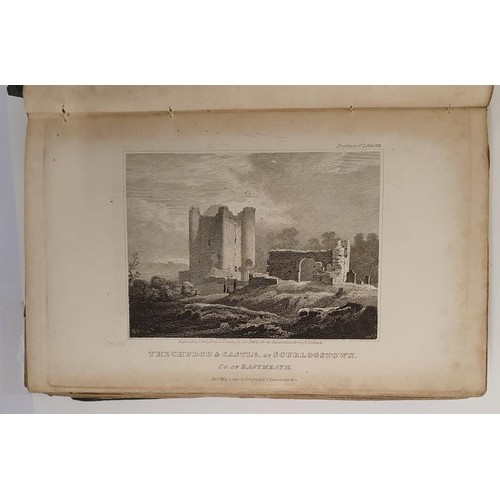 52 - Thomas Cromwell. Excursions in Ireland. C. 1821. 3 volumes in 1. Numerous topographical plates