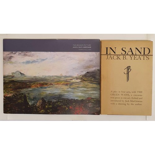 53 - Jack B. Yeats. In Sand - A Play with The Green Wave. Dolmen Press. 1964. 1st. One plate by Yeats. d.... 