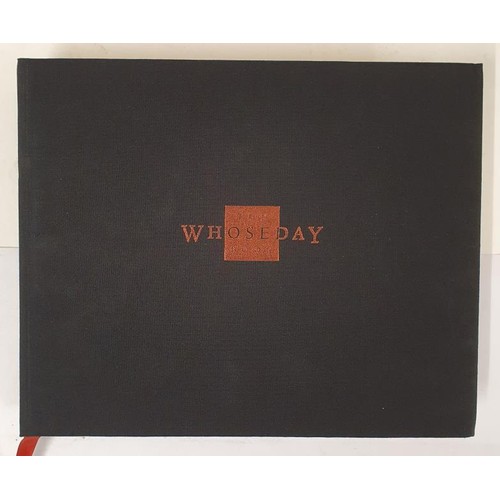 72 - The Whoseday Book Heaney, Seamus/Irish Hospice Foundation Published by Irish Hospice Foundation, Dub... 