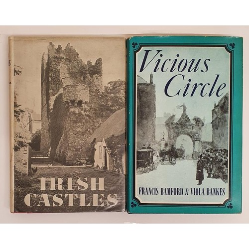 96 - Harold G. Leask. Irish Castles and Castellated Houses. 1946. Illustrated Pictorial d.j. and F. Bamfo... 