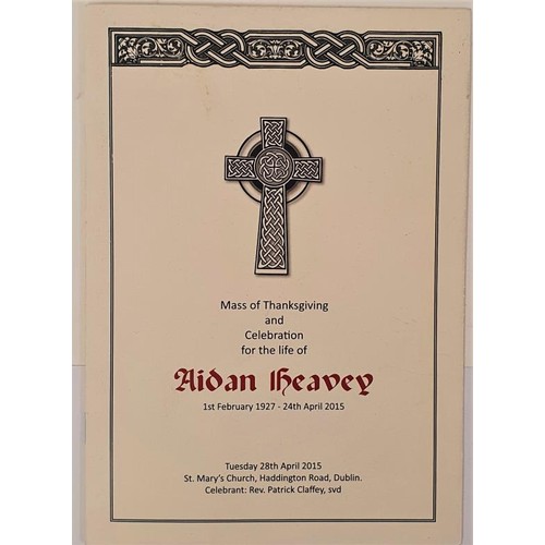 99 - Aidan Heavey: Books and Manuscripts of Irish Interest at Athlone Library. A fascinating insight into... 