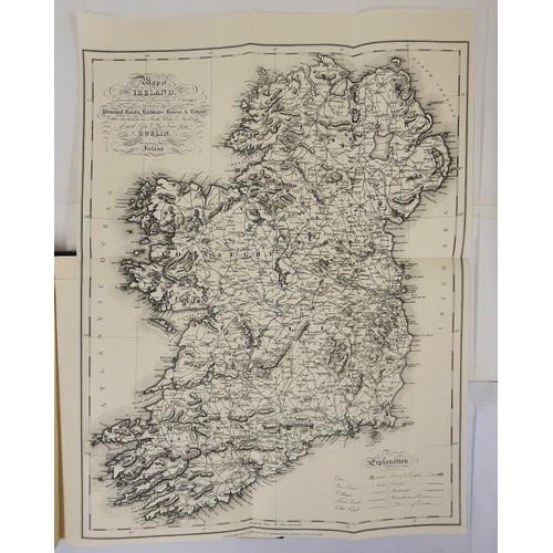 101 - Atlas of Ireland . Map of Ireland and County Maps. By Samuel Lewis. Kenny’s reprint of 1837 ed... 