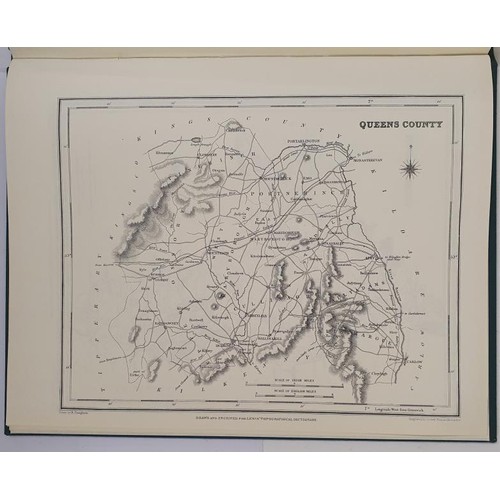 101 - Atlas of Ireland . Map of Ireland and County Maps. By Samuel Lewis. Kenny’s reprint of 1837 ed... 