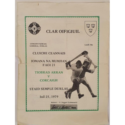 113 - Munster U 21 Hurling Final , Tipperary V Cork 1979