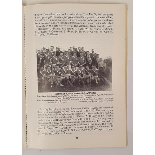 121 - GAA: Eire Og - Annacarty - Donohill, GAA History 1886 - 1986 by Eileen O' Carroll, 1987