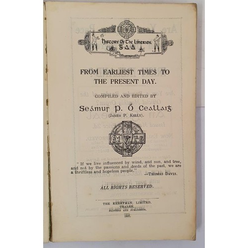 125 - History of the Limerick G.A.A. (Illustrated) from earliest times to the present day. O Ceallaig, Sea... 