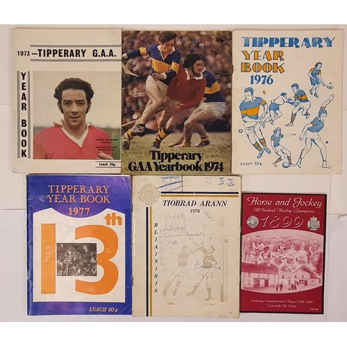 139 - Tipperary GAA: Tipperary Year Book 1973/74/76/77 plus 2 others (6)