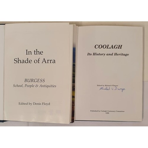 145 - Tipperary Interest: In the Shade of Arra-School,People and Antiquities edited by Denis Floyd; Coolag... 