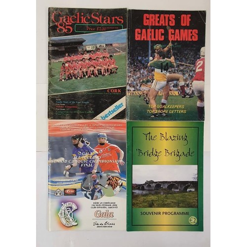 147 - GAA Magazines: Greats of Gaelic Games- Top GoalKeepers, Tpo Score Getters; The Blazing Bridge Brigad... 