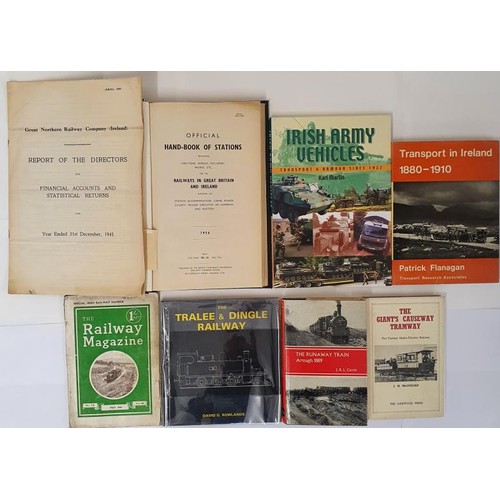 170 - Irish Railways: The Tralee and Dingle Railway by David Rowlands; The Giants Causeway Tramway by J H ... 