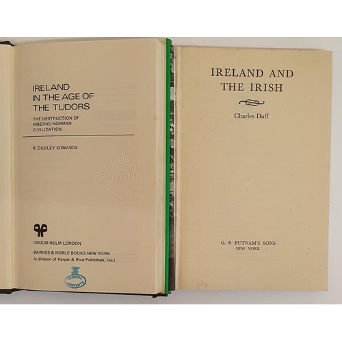 185 - R. Dudley Edwards. Ireland in The Age of the Tudors. 1977. 1st Ex Carroll Institute Library. Pictori... 