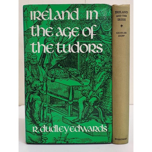 185 - R. Dudley Edwards. Ireland in The Age of the Tudors. 1977. 1st Ex Carroll Institute Library. Pictori... 