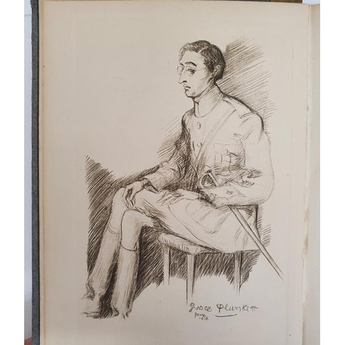 194 - The Poems of Joseph Mary Plunkett. Portrait frontis. no date and Owen Dudley Edwards. The Sins of Ou... 