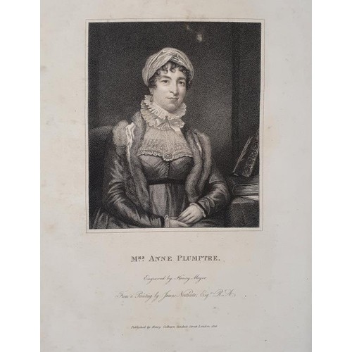 103 - Narrative of a Residence in Ireland during the Summer of 1814, and that of 1815. Plumptre, Anne Publ... 