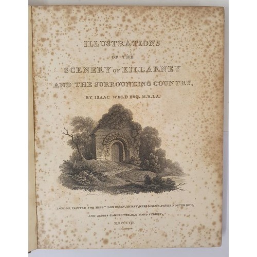 478 - Illustrations of Scenery of Killarney and Surrounding Country. Isaac Weld, Esq. M. R. I. A. Longman.... 