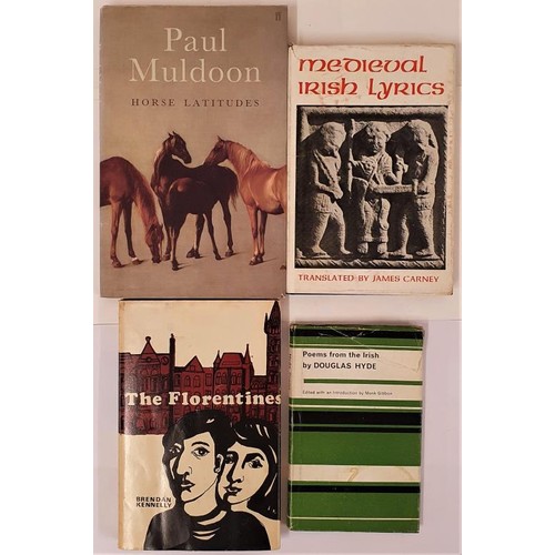 481 - Brendan Kennelly, The Florentines, 1967, Allen Figgis, 1st edition, 1st printing, hardback in dust j... 