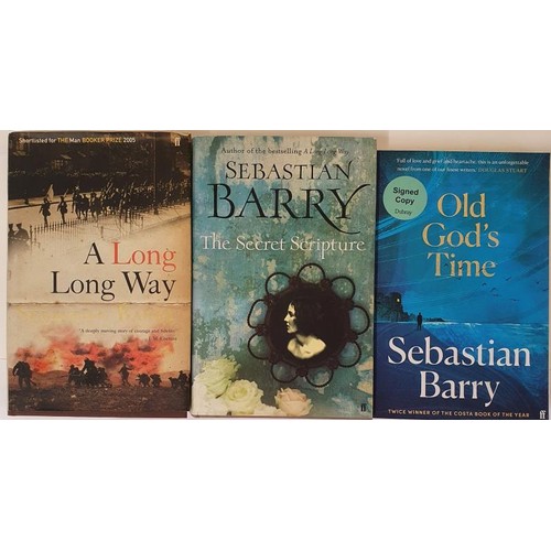 684 - Sebastian Barry, Old God’s Time, 2023, Faber & Faber, signed 1st edition, 1st printing, so... 