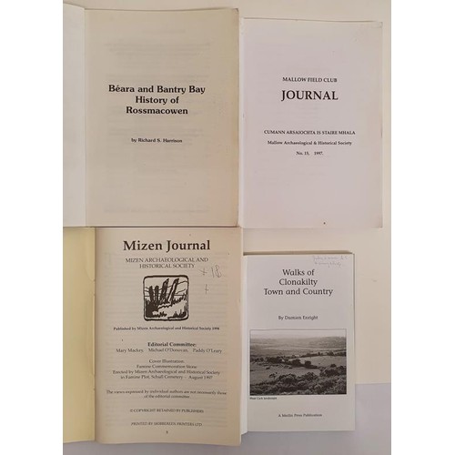 700 - D. Enright. Walks of Clonakilty. 1999, Mallow Journal, Mizen Journal & Beara & Bantry Bay. (... 