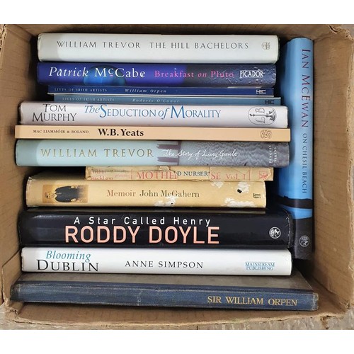 730 - Irish authors: A good box (13 Vols) of first editions books by various Irish authors. All in very go... 