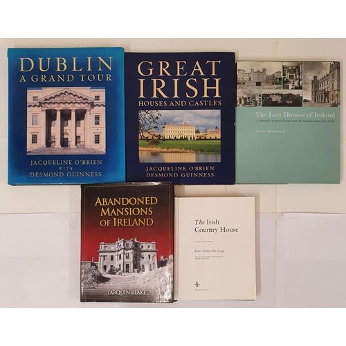 732 - Irish} Abandoned Mansions of Ireland by Tarquin Blake,2010; The Lost Houses of Ireland by Randal Mac... 