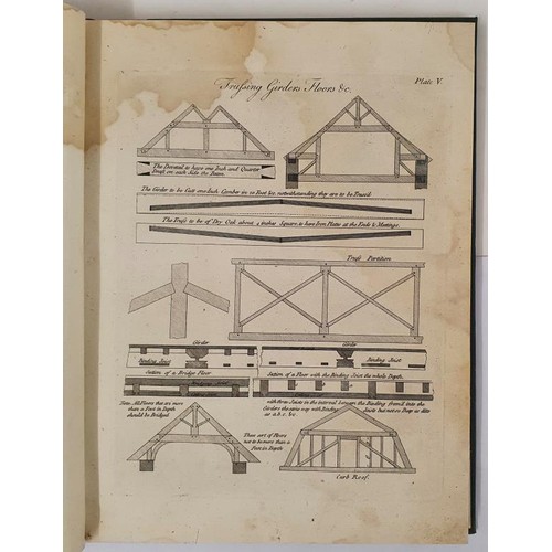 758 - Architecture: Rebound book published c.1900's on aspects of architecture, Title and Author unknown