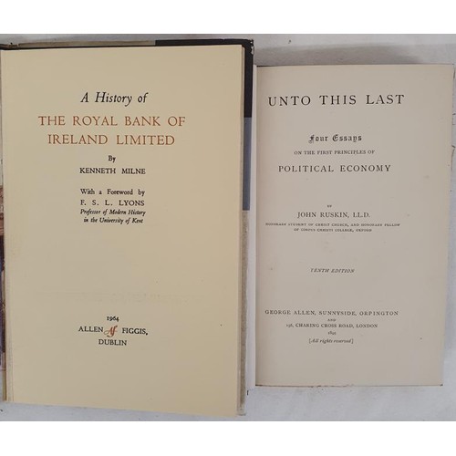 79 - K. Milne A History of the Royal Bank of Ireland. 1964. 1st Colour frontis & other illustrations ... 