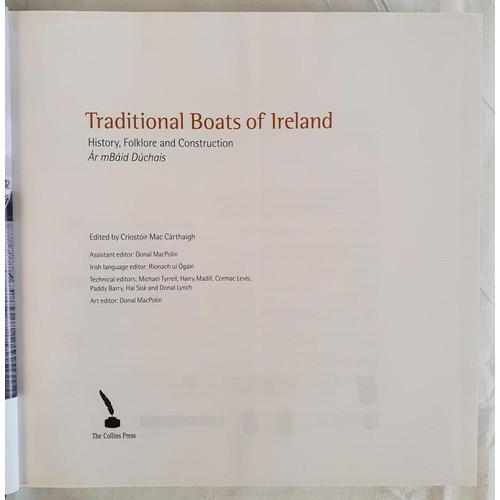 95 - Traditional Boats of Ireland: History, Folklore, and Construction by Criostoir MacCarthaigh. Collin&... 