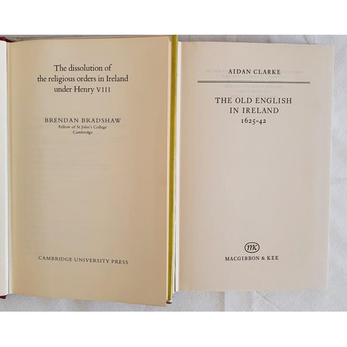 98 - (2 rare studies) The Dissolution of the Religious Orders in Ireland under Henry VIII by Brendan Brad... 