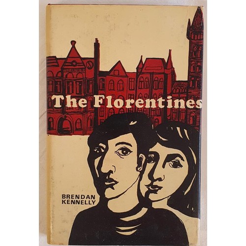 105 - Brendan Kennelly; The Florentines, SIGNED first edition, first print HB, Allen Figgis 1967 very scar... 