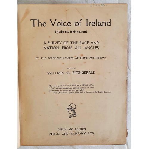 123 - The Voice of Ireland (Glór na H-Eireann) a survey of the race and nation from all angles, by the for... 