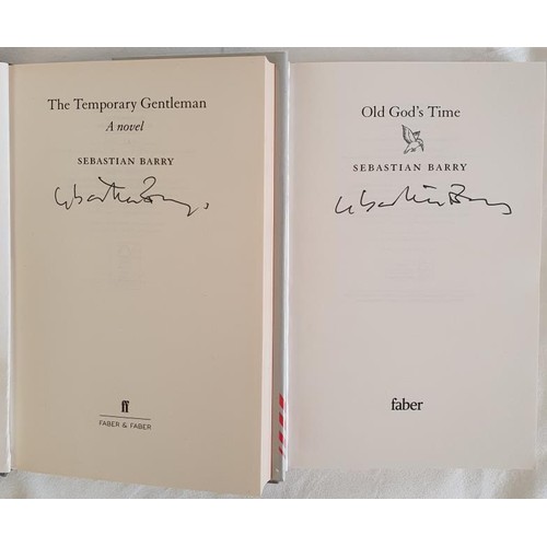 137 - Sebastian Barry, The Temporary Gentleman, 2014, Faber & Faber, SIGNED 1st edition, 1st printing,... 