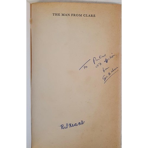 160 - John B. Keane; The Man from Clare, SIGNED & dedicated, scarce first edition, Mercier Press 1962